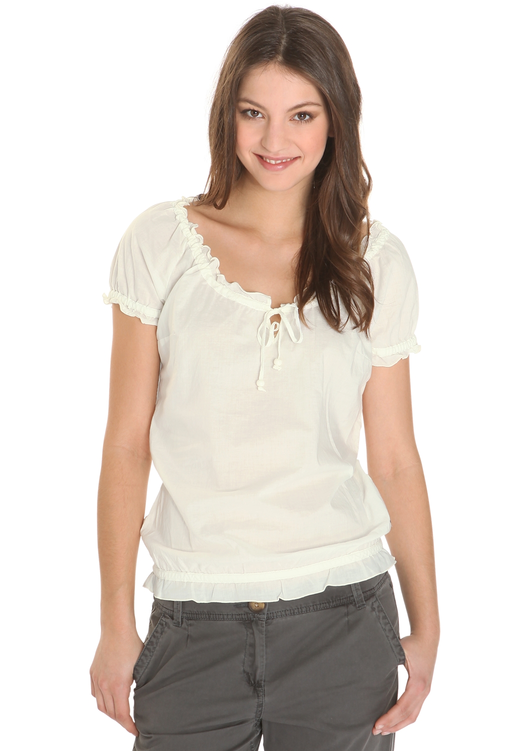Baumwollbluse