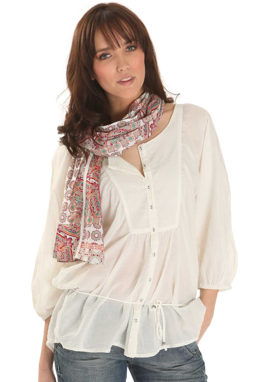 3/4-Arm-Bluse