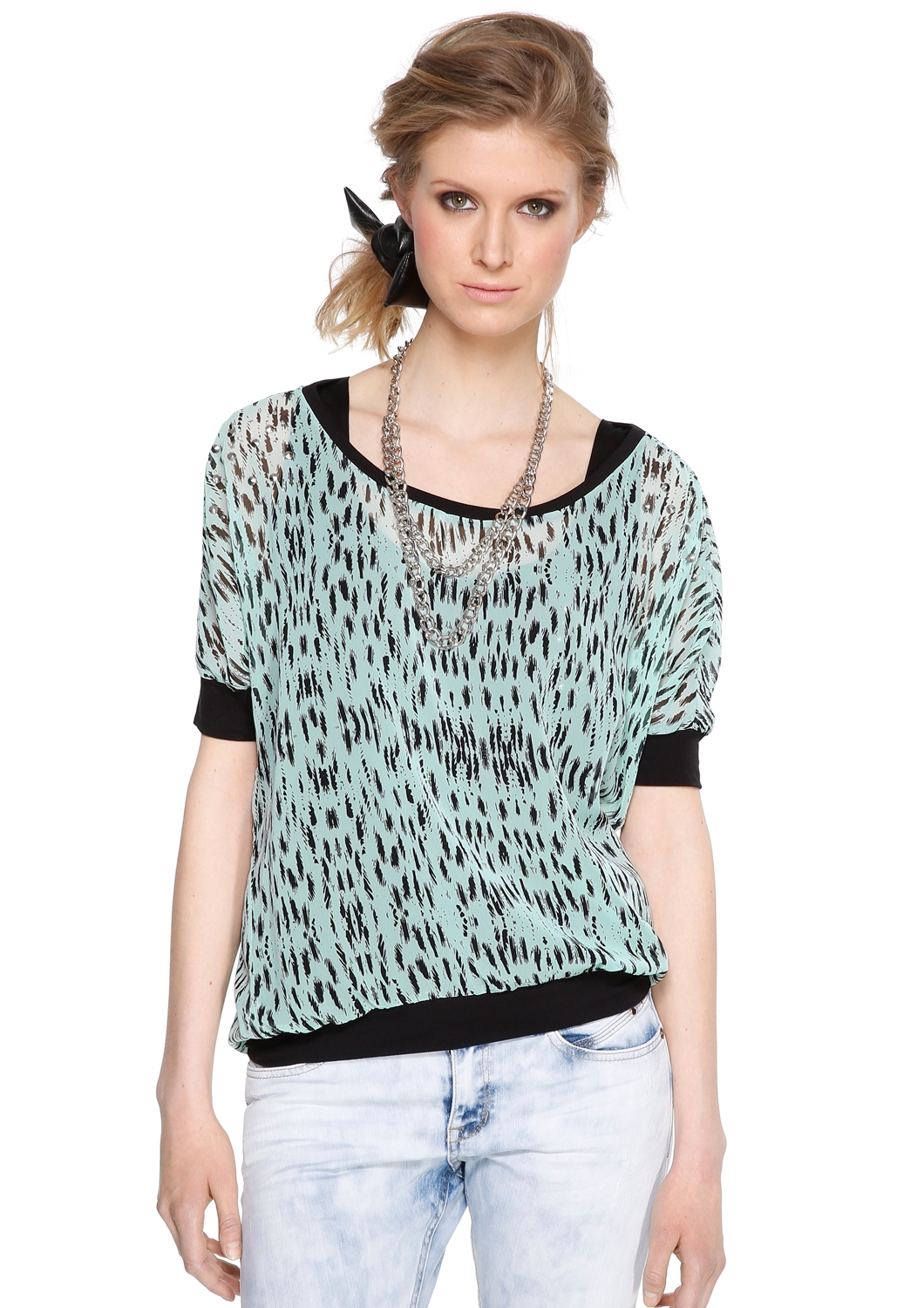 Chiffon-Shirt