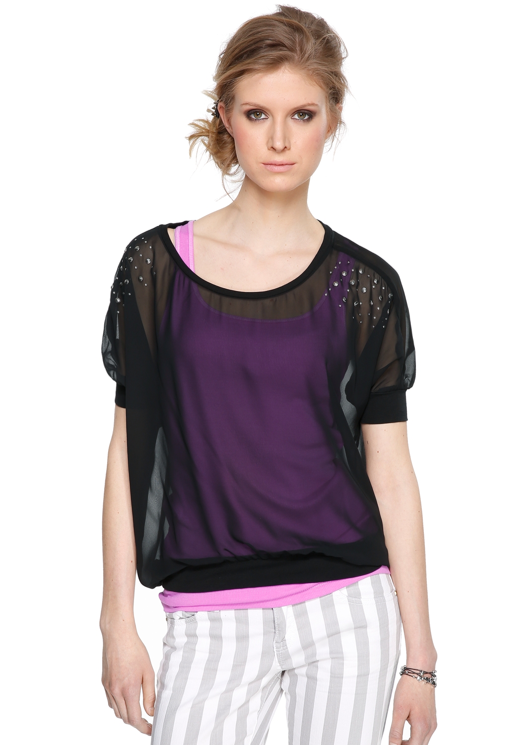 Chiffon-Shirt