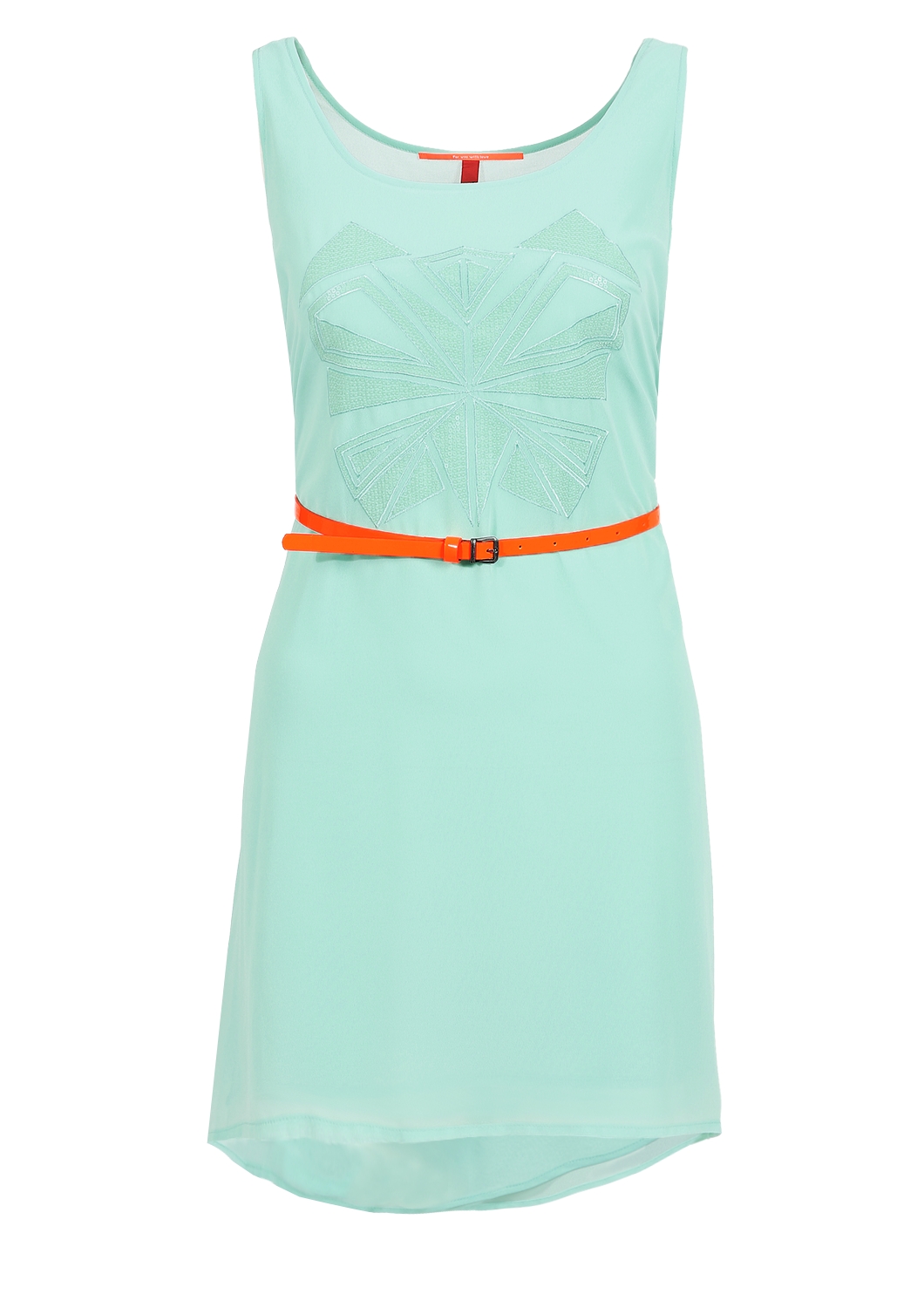 Chiffon-Kleid