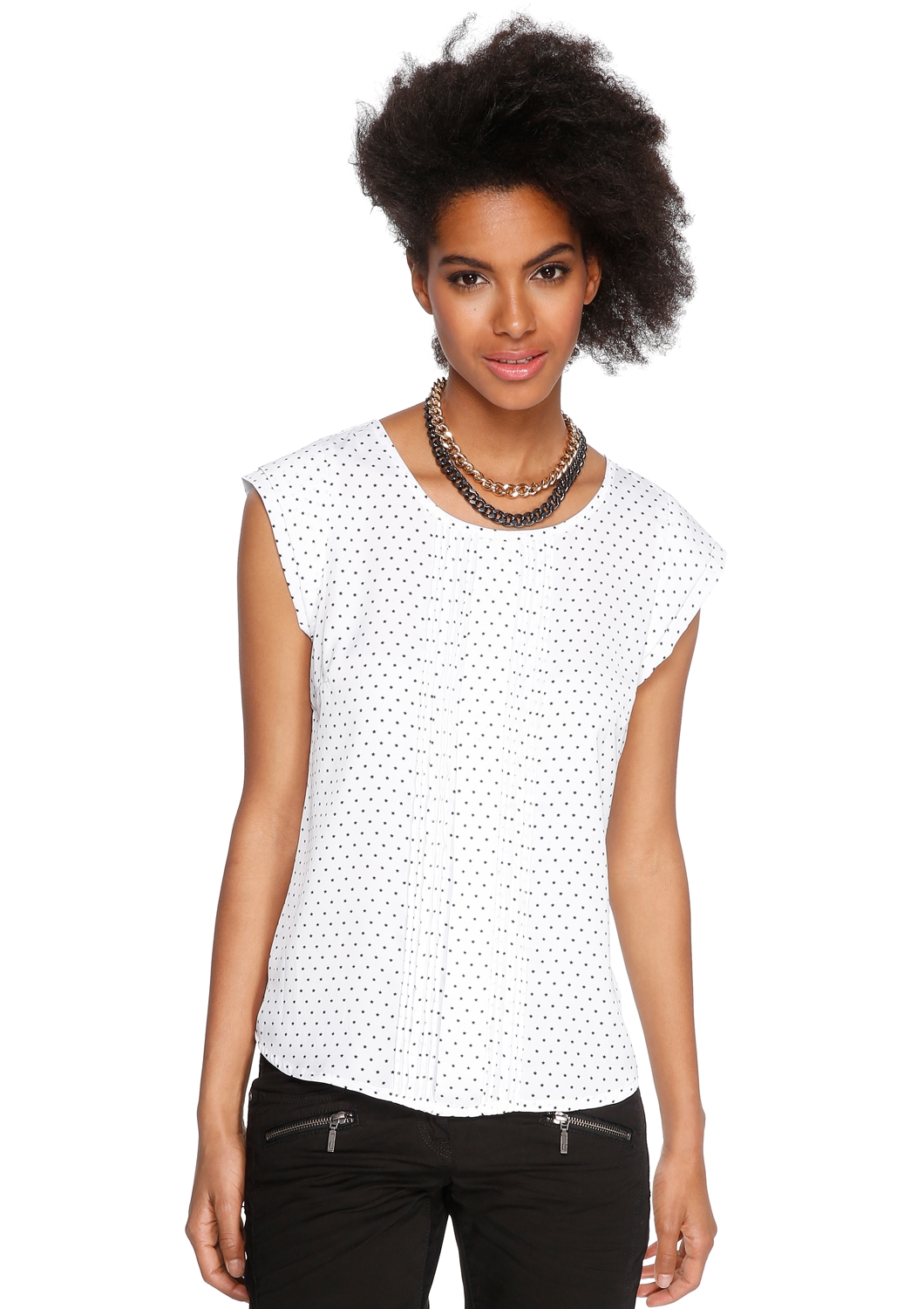 BLOUSE SHORTSLEEVE