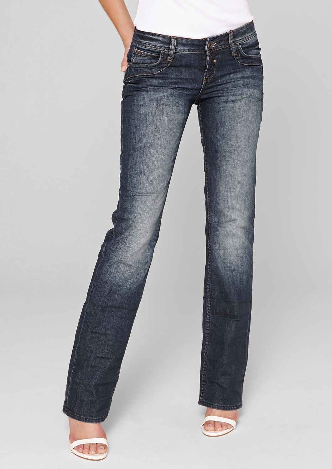 Stretchjeans - Slim Low Straight