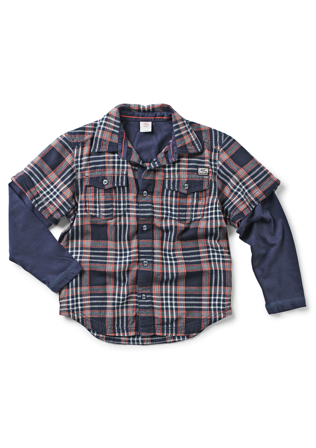 Double-Layer-Hemd