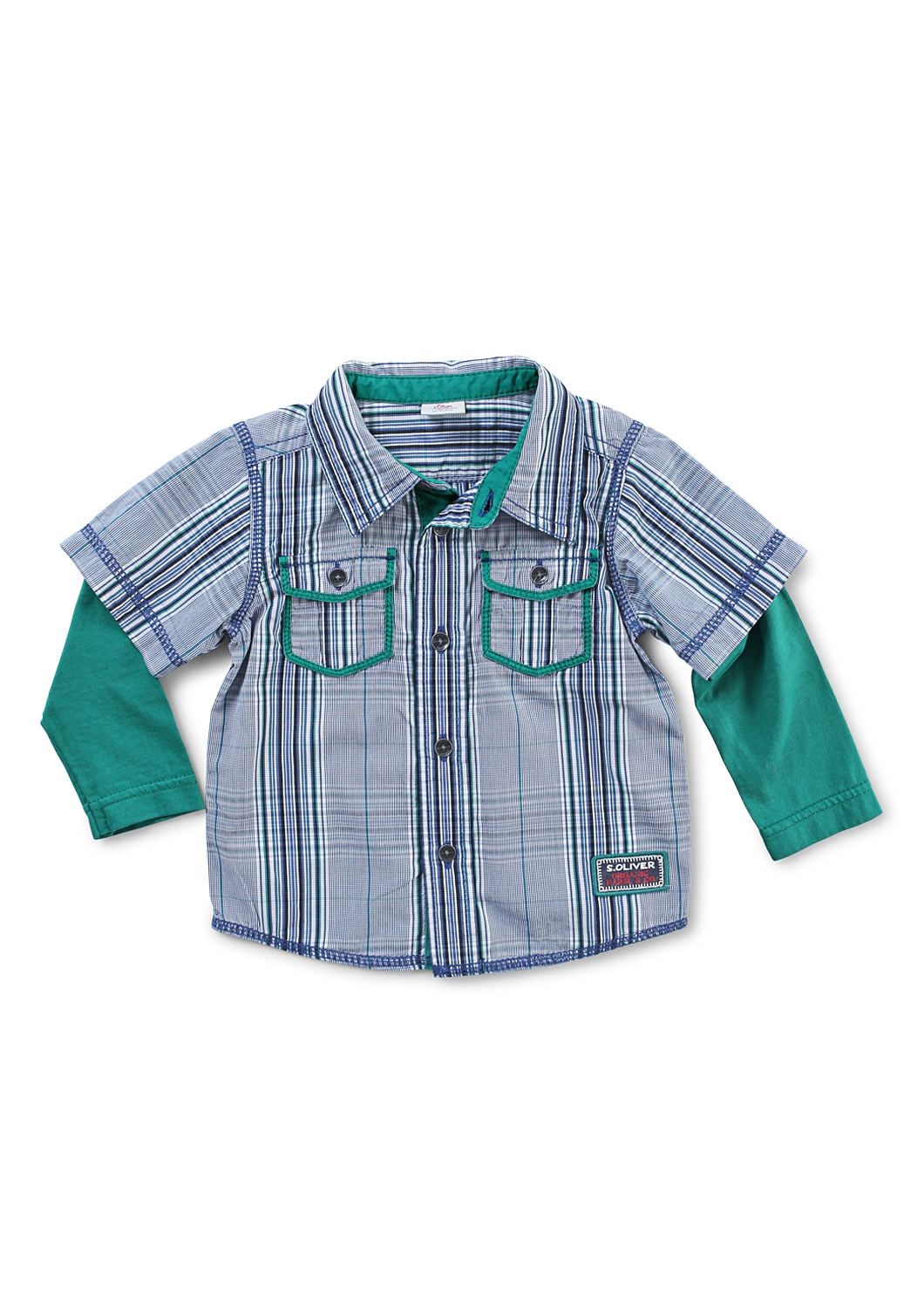 Double-Layer-Hemd