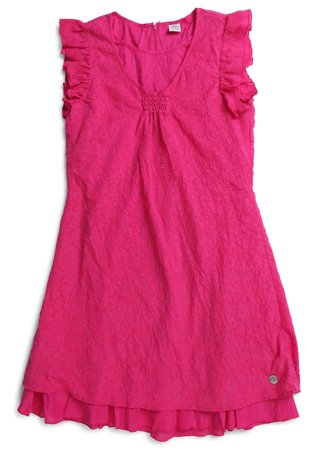 Crinkle-Kleid