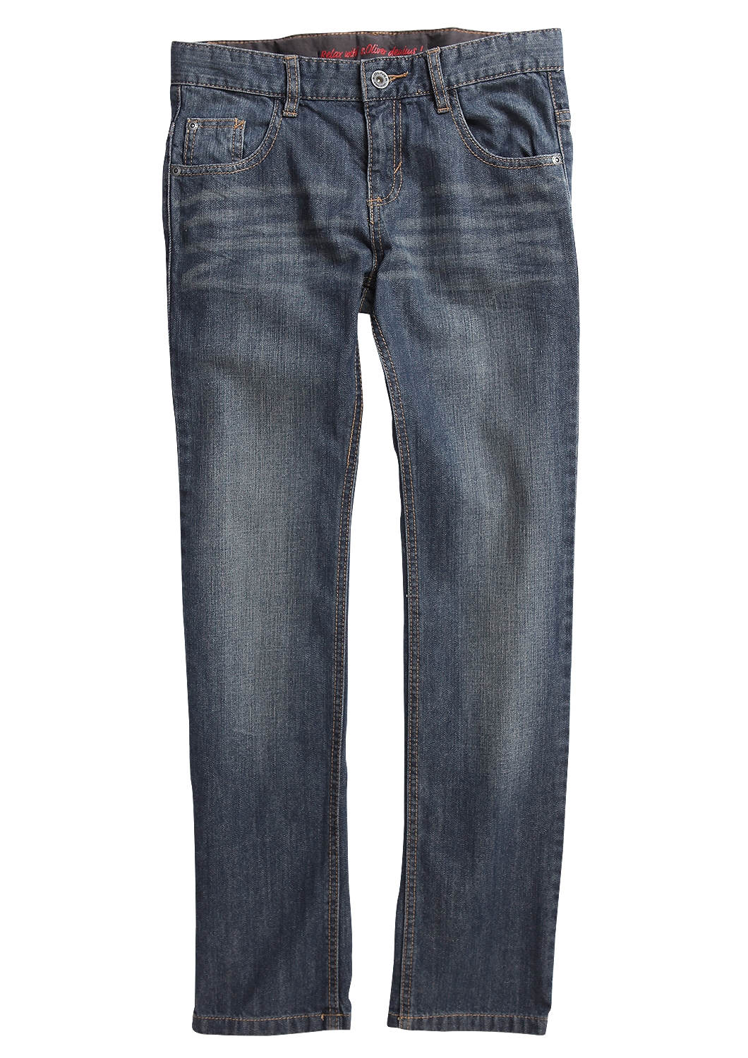 Jeans im Used-Look