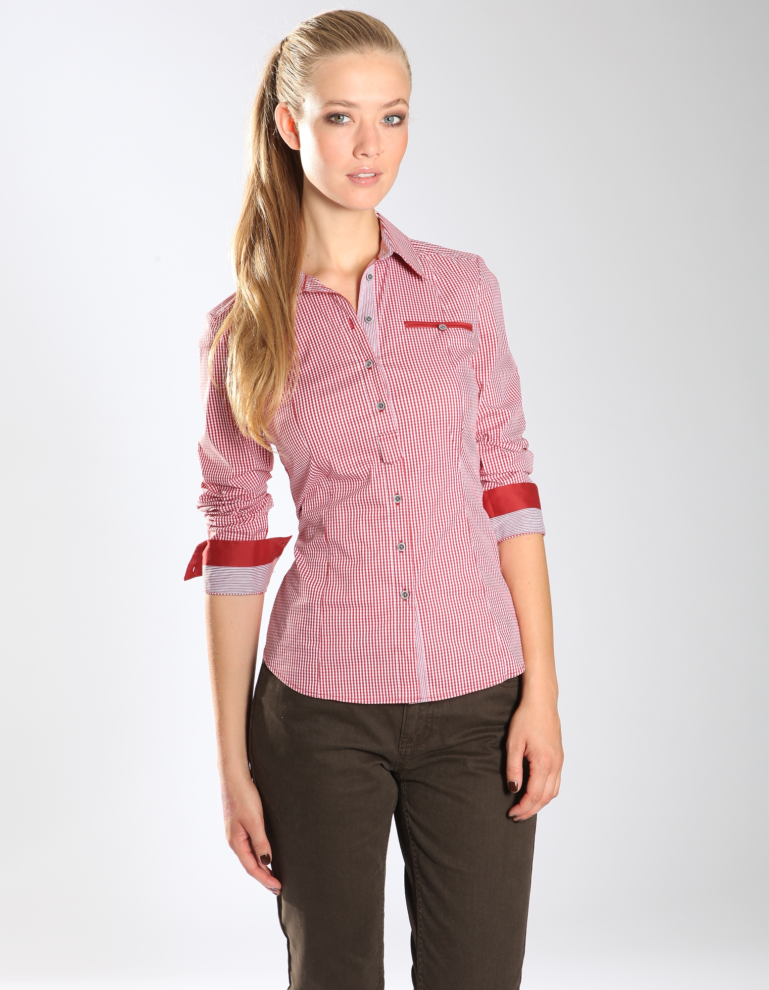 Vichykarobluse