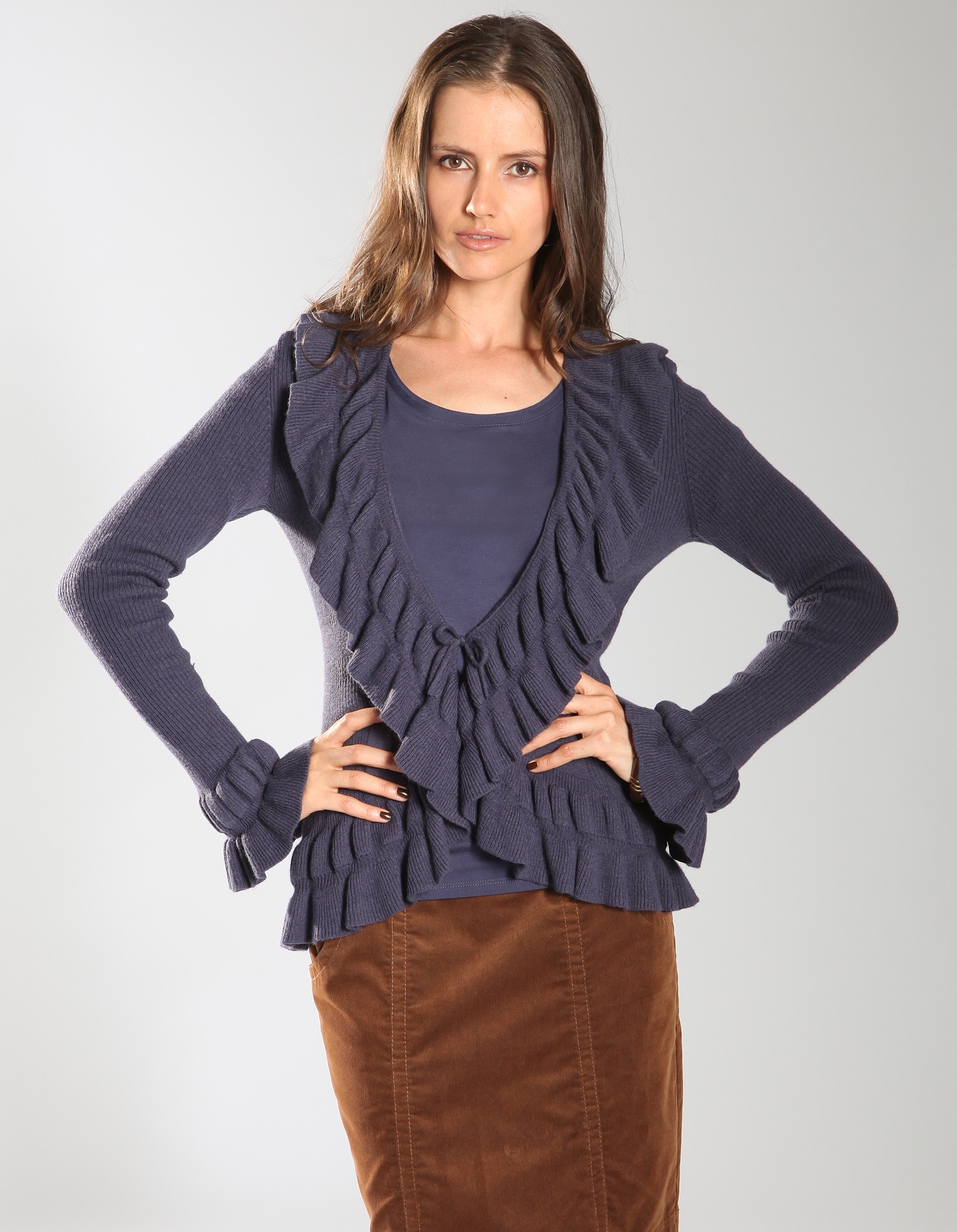R&uuml;schenstrickjacke