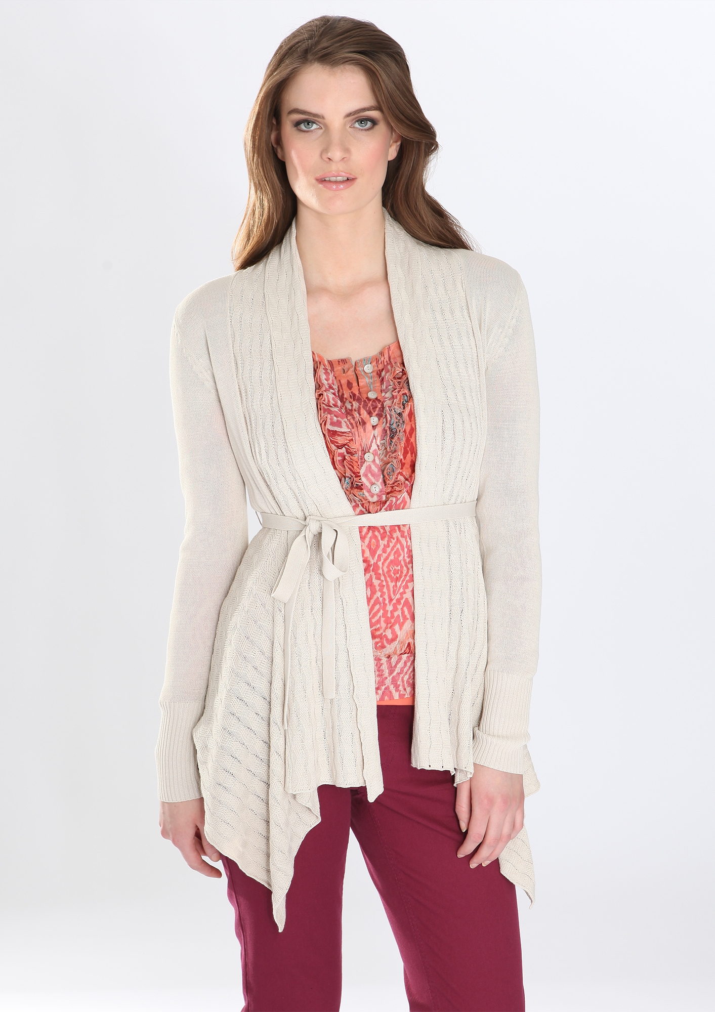 Feinstrickjacke