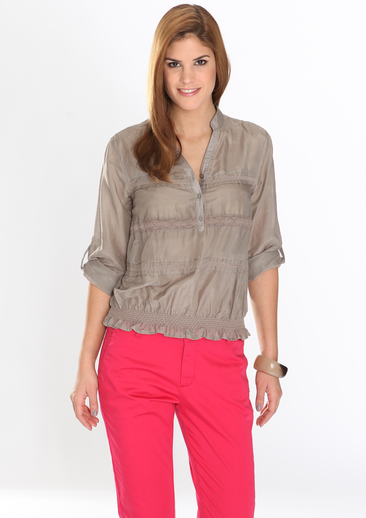 Voile-Bluse