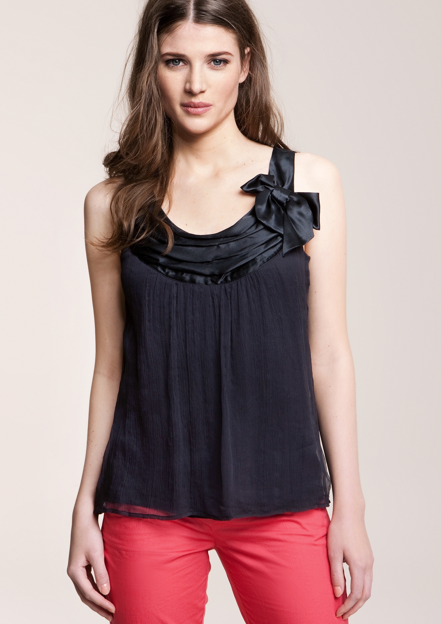 Seidenbluse