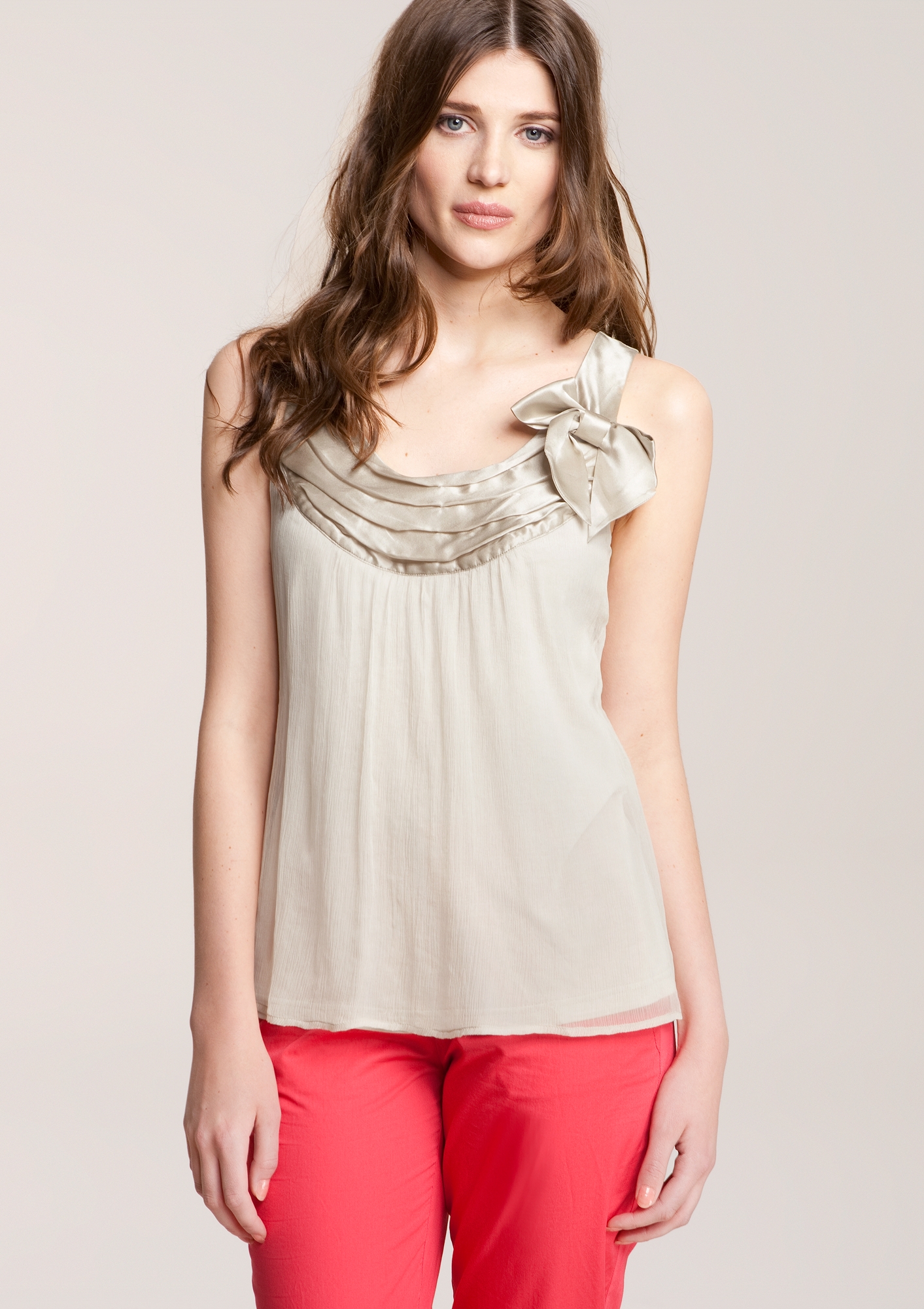 Seidenbluse