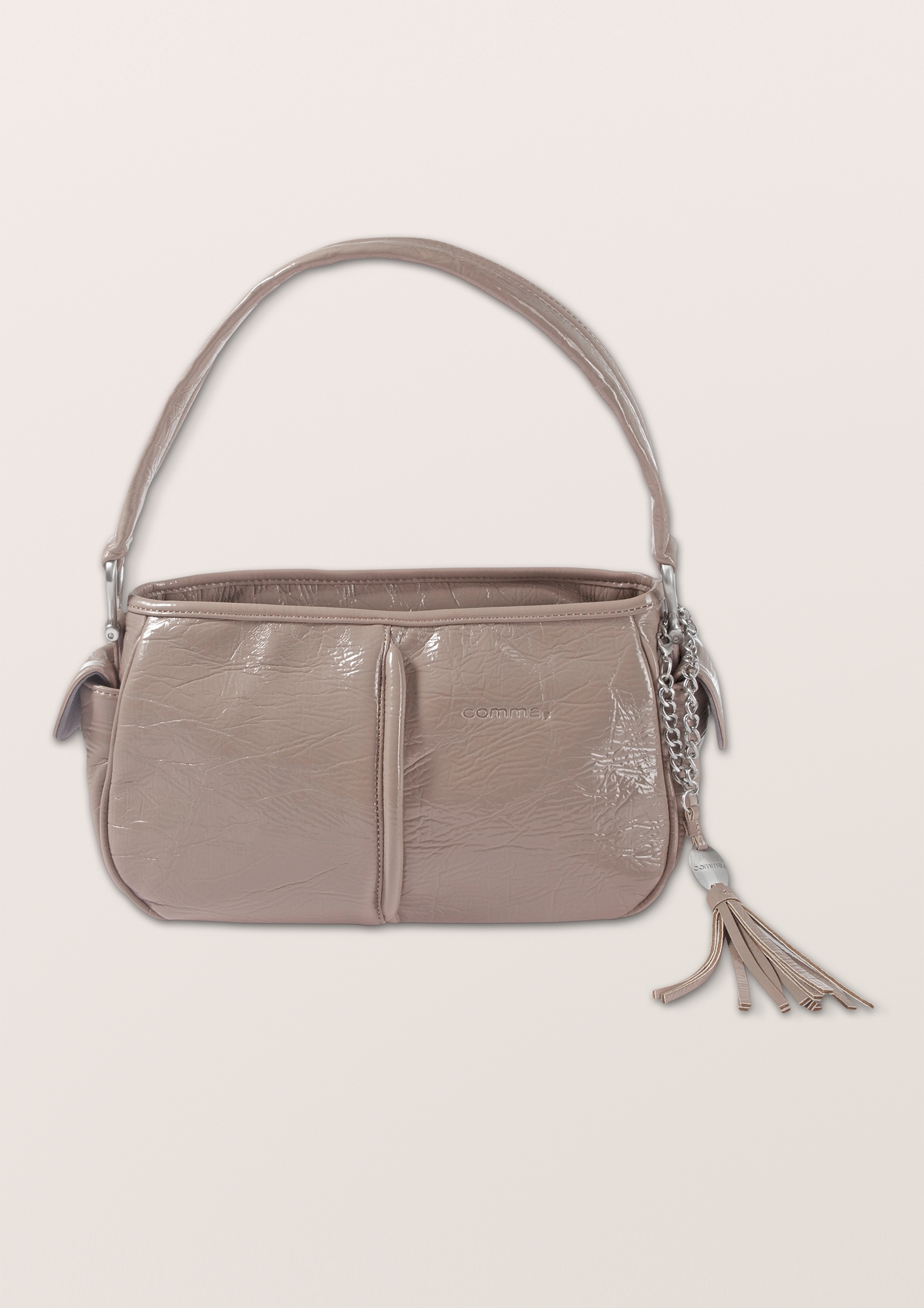Baguette Bag aus Lack