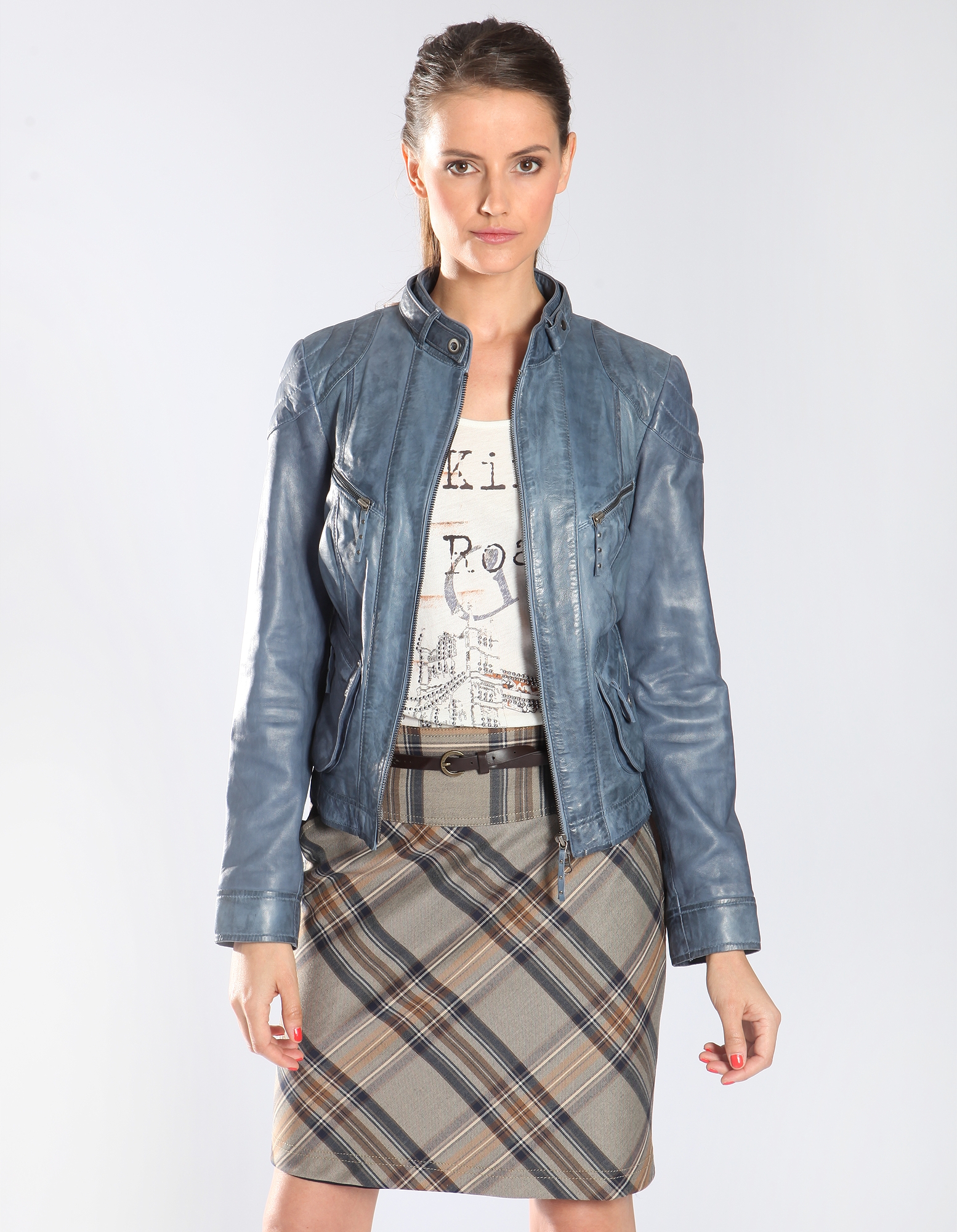 Jacke aus Lammleder