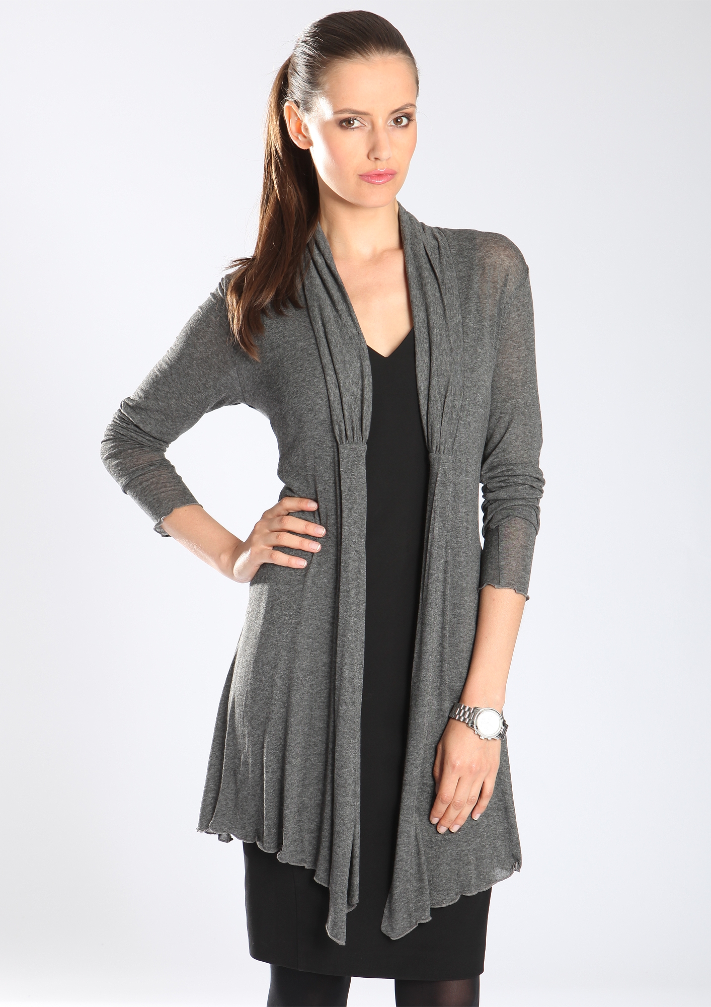 Feinstrickjacke