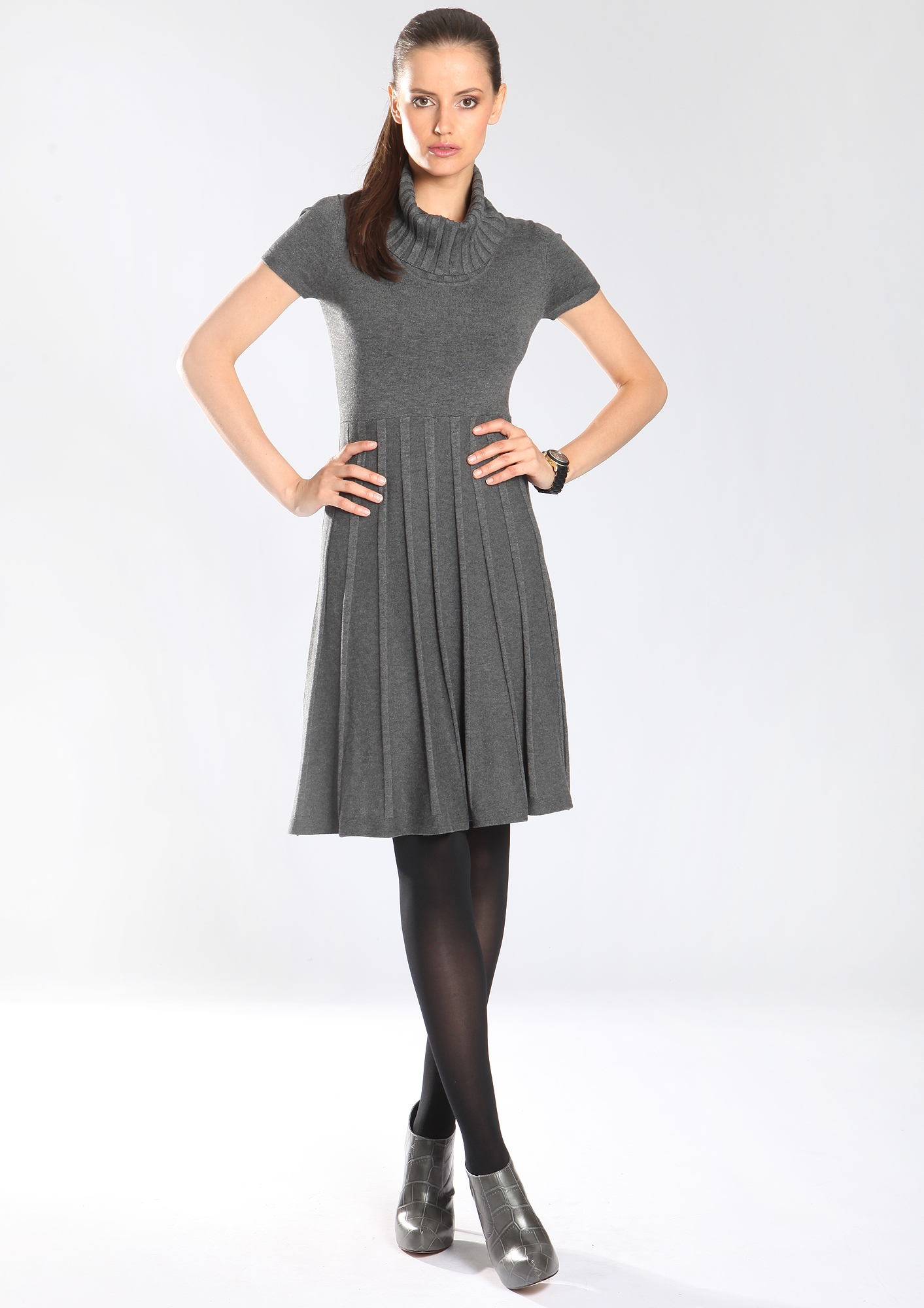 Strickkleid, leicht ausgestellt