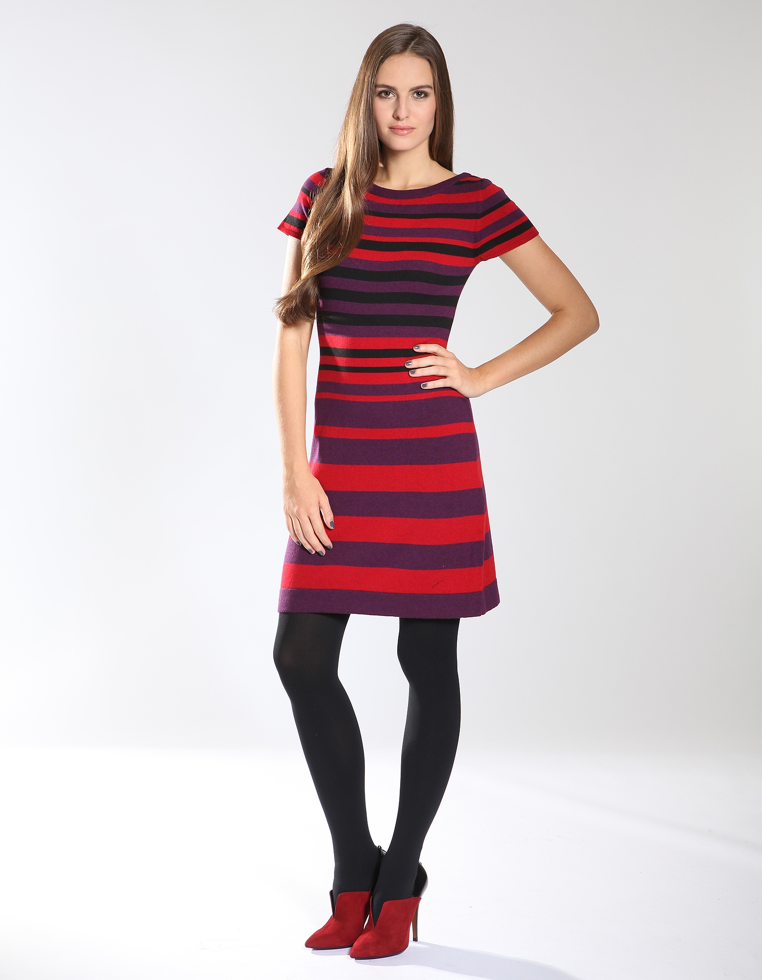 Streifenkleid