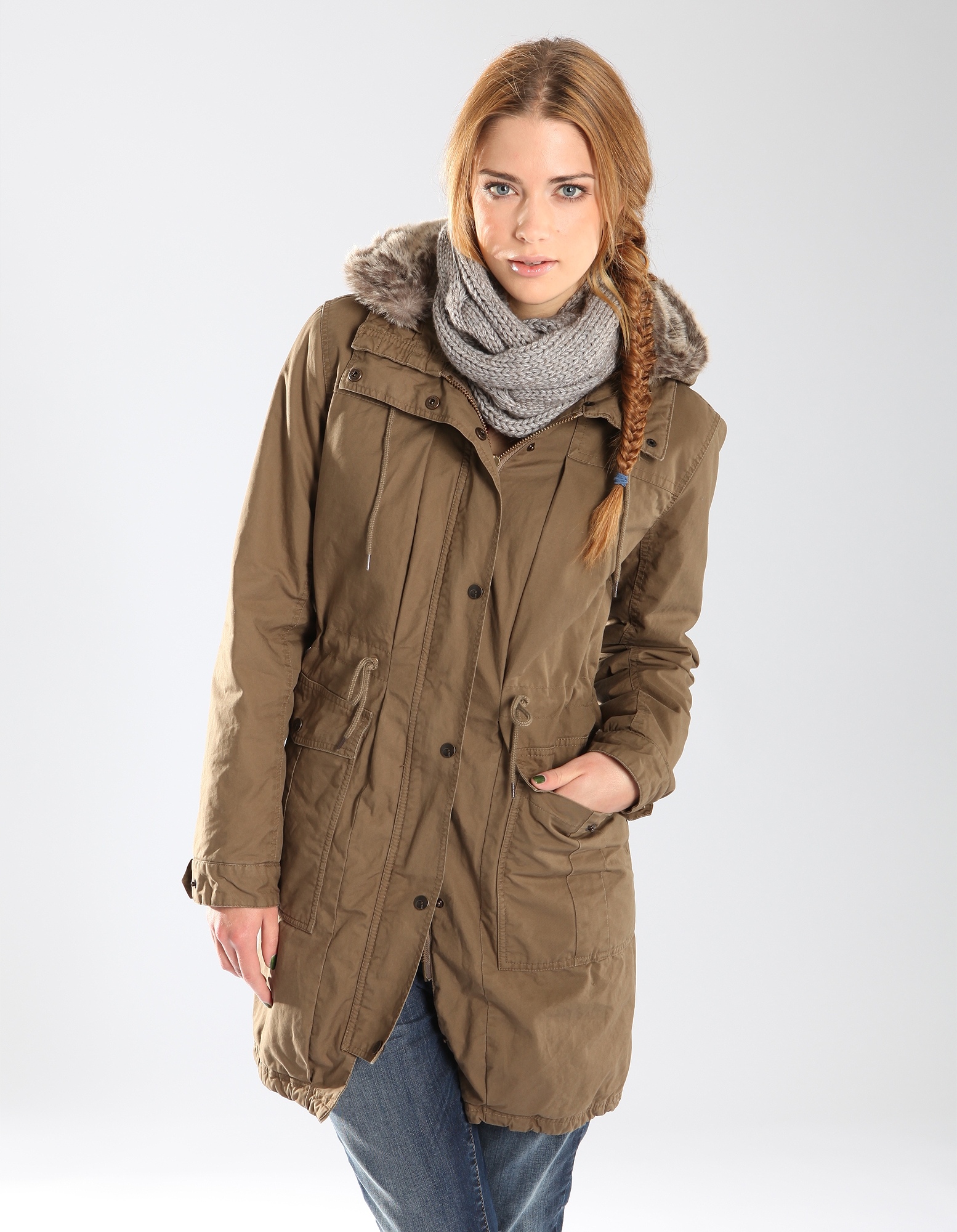 Parka mit Kapuze
