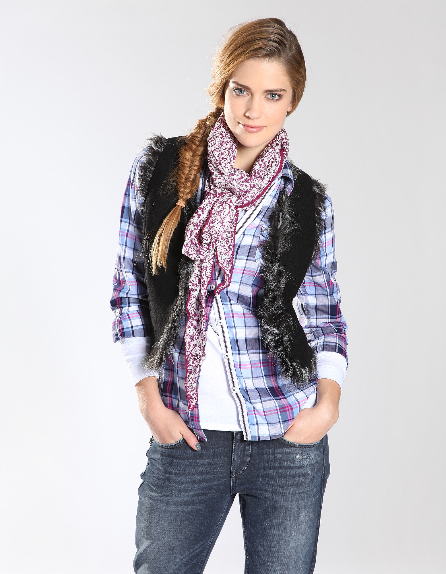 Fake-Fur Weste