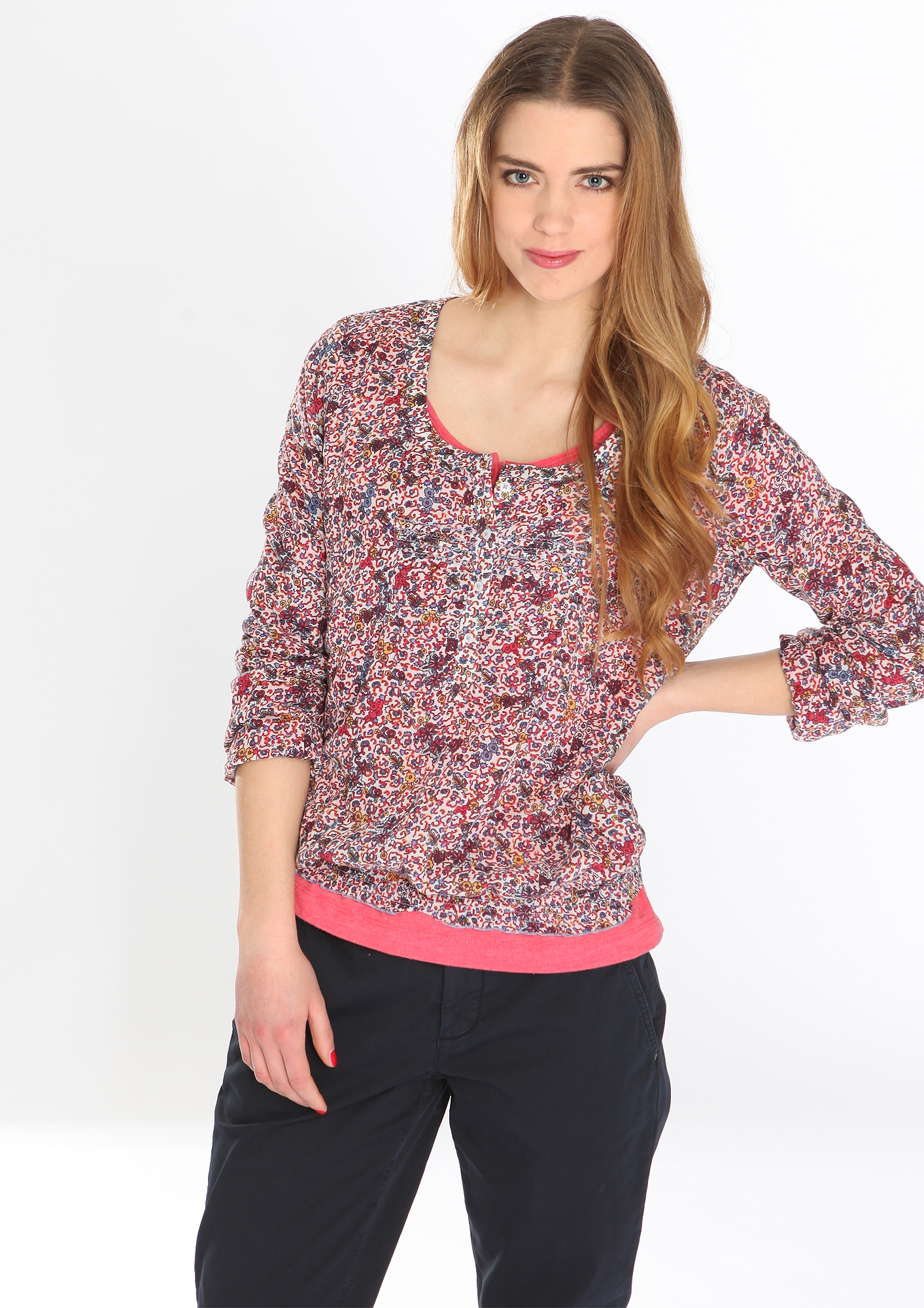 Voile-Bluse