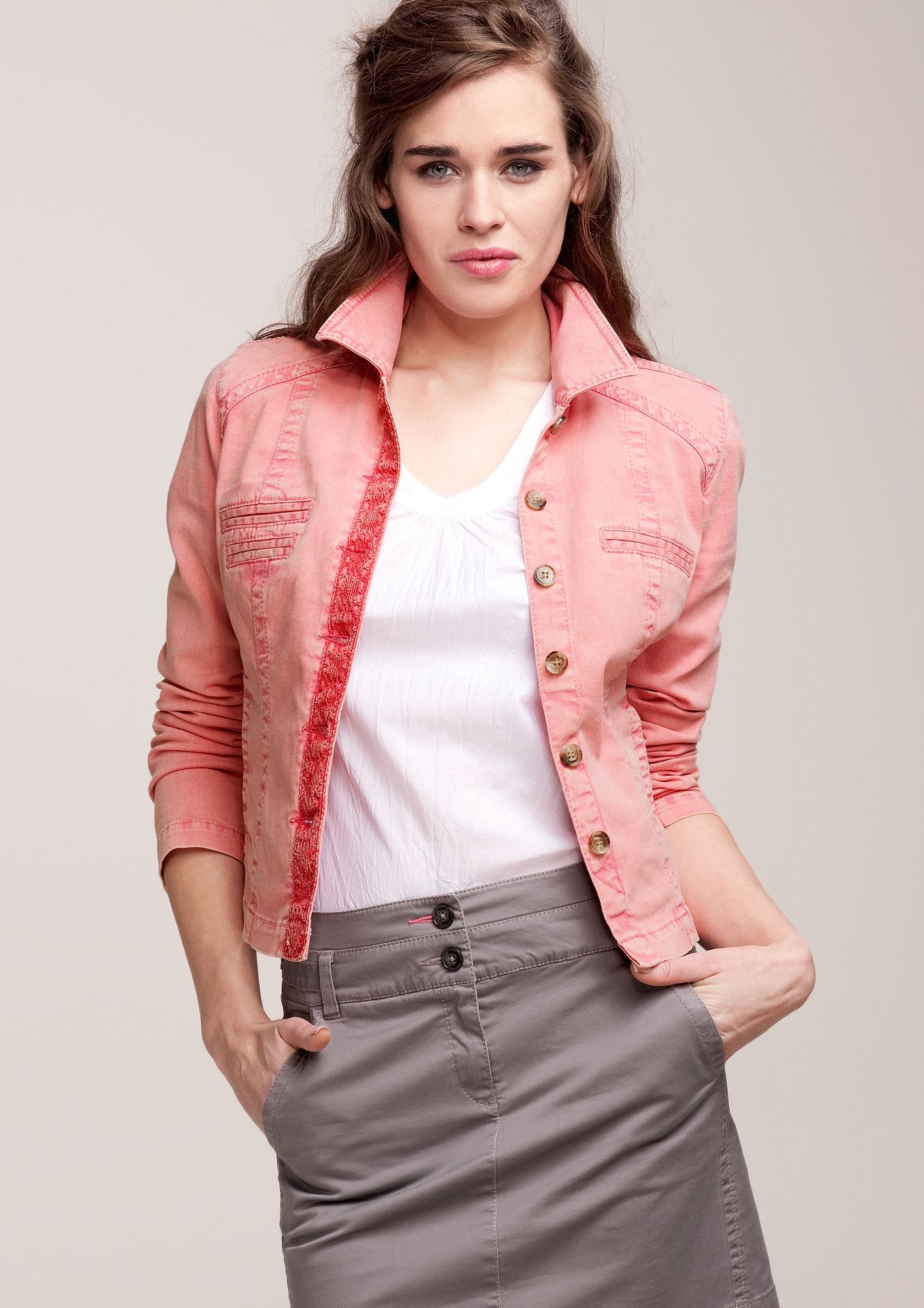 Colored-Twill-Jacke