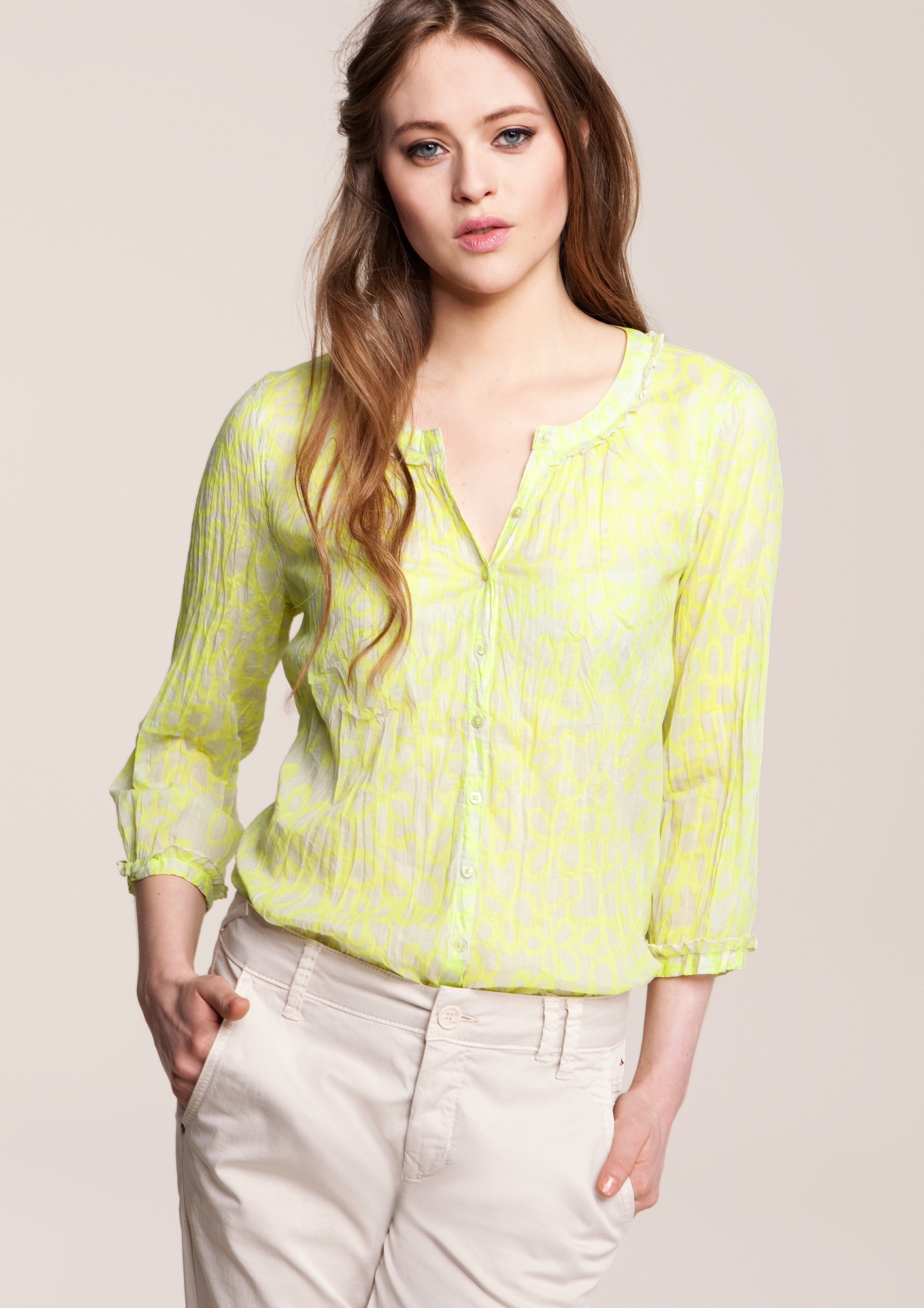 Voile-Bluse