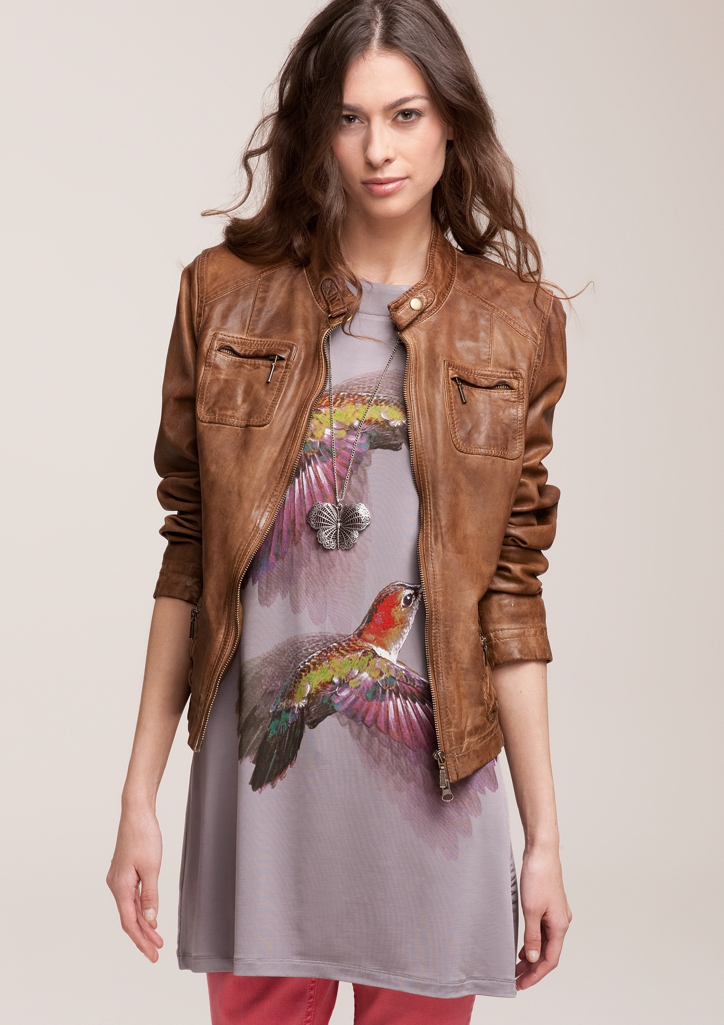 Lederjacke