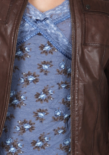 Lederjacke