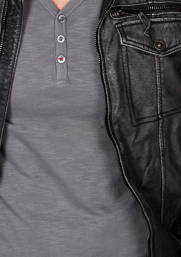 Lederjacke